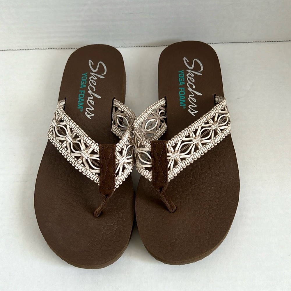 Skechers Meditation Ocean Breeze Flip Flop Sandals